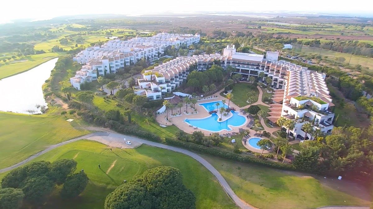 Precise Resort El Rompido-The Hotel Eksteriør billede Aerial view of the complex